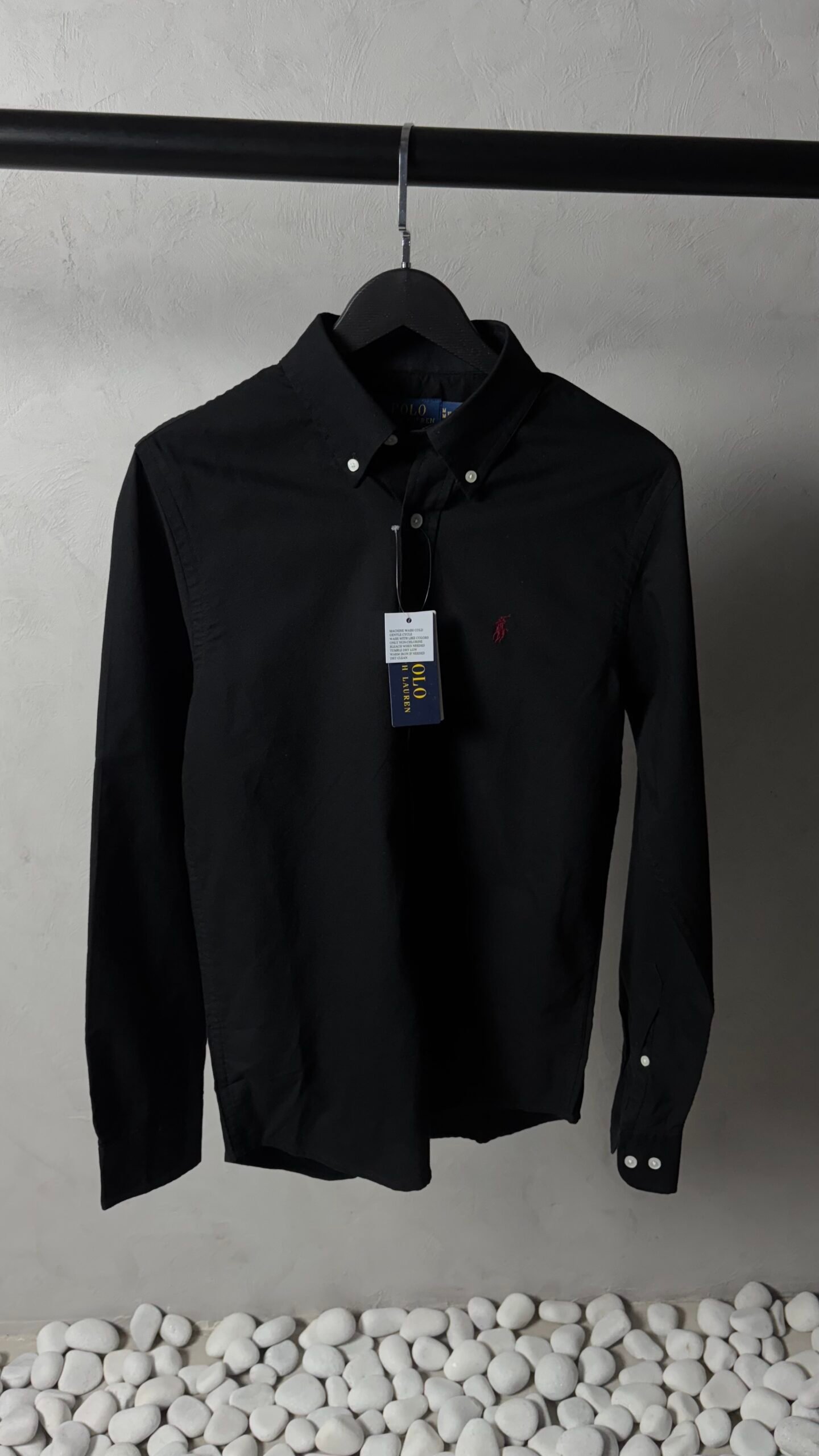 Ralp_h Lauren Polo Black Oxford Shirt 1007 - Image 4