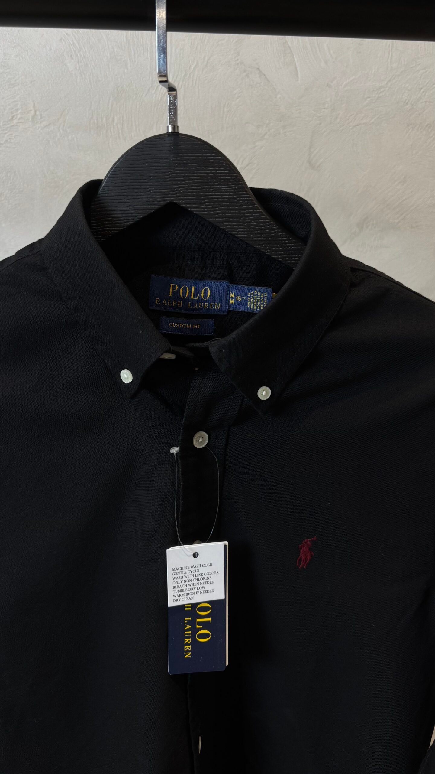 Ralp_h Lauren Polo Black Oxford Shirt 1007 - Image 3