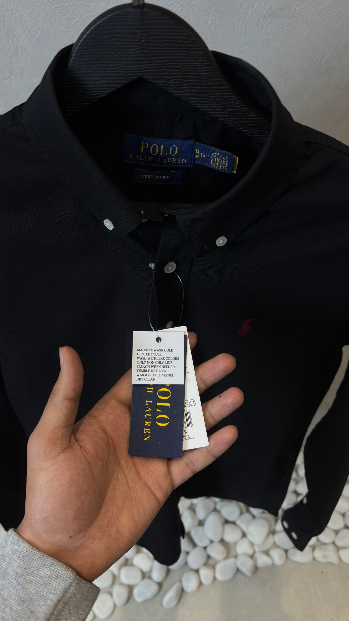 Ralp_h Lauren Polo Black Oxford Shirt 1007 - Image 2
