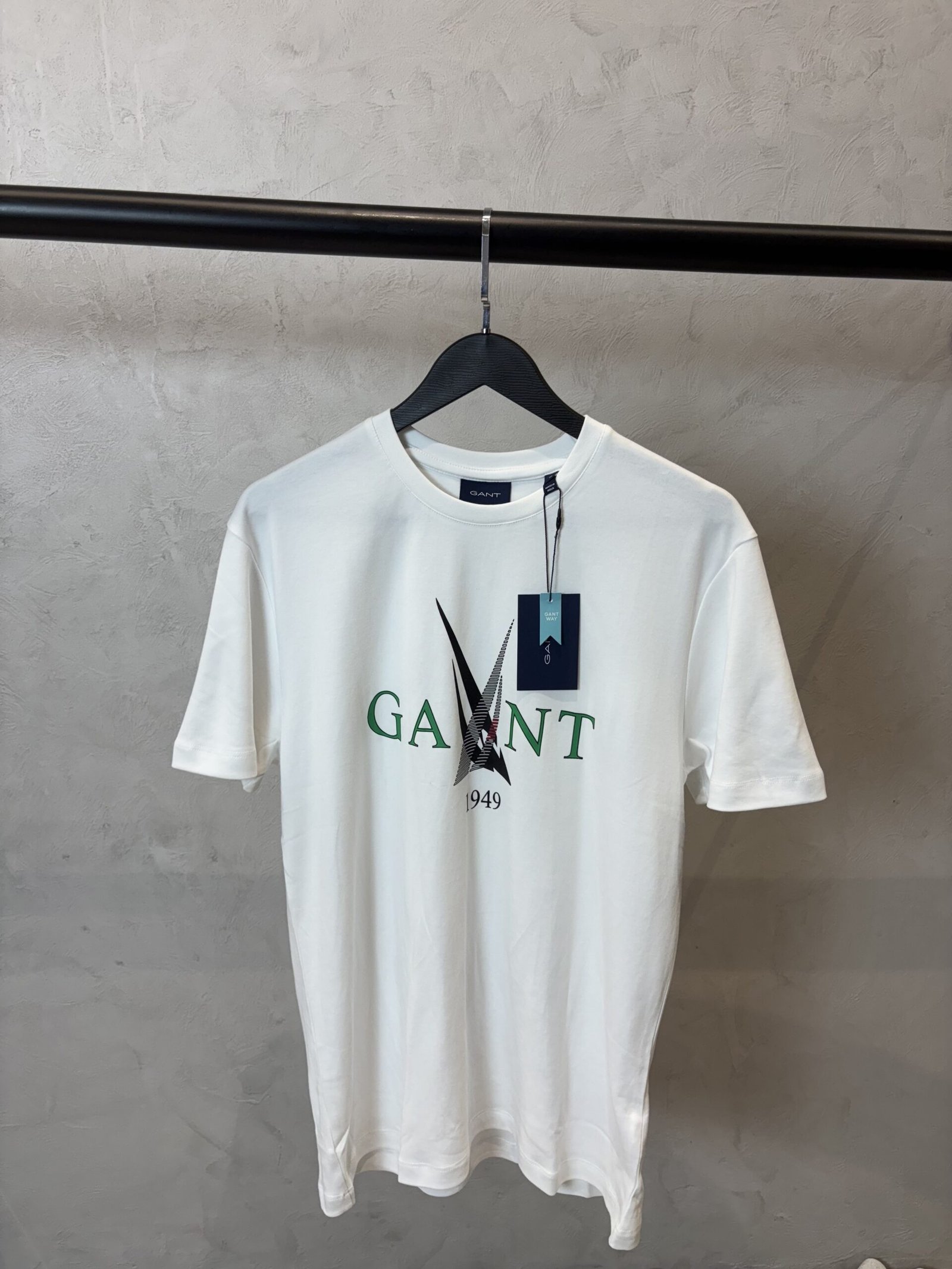 Gant Graphic Print White T-Shirt 1040