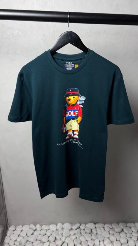 Ralp_h laure_n bear premium round neck t-shirt 1097