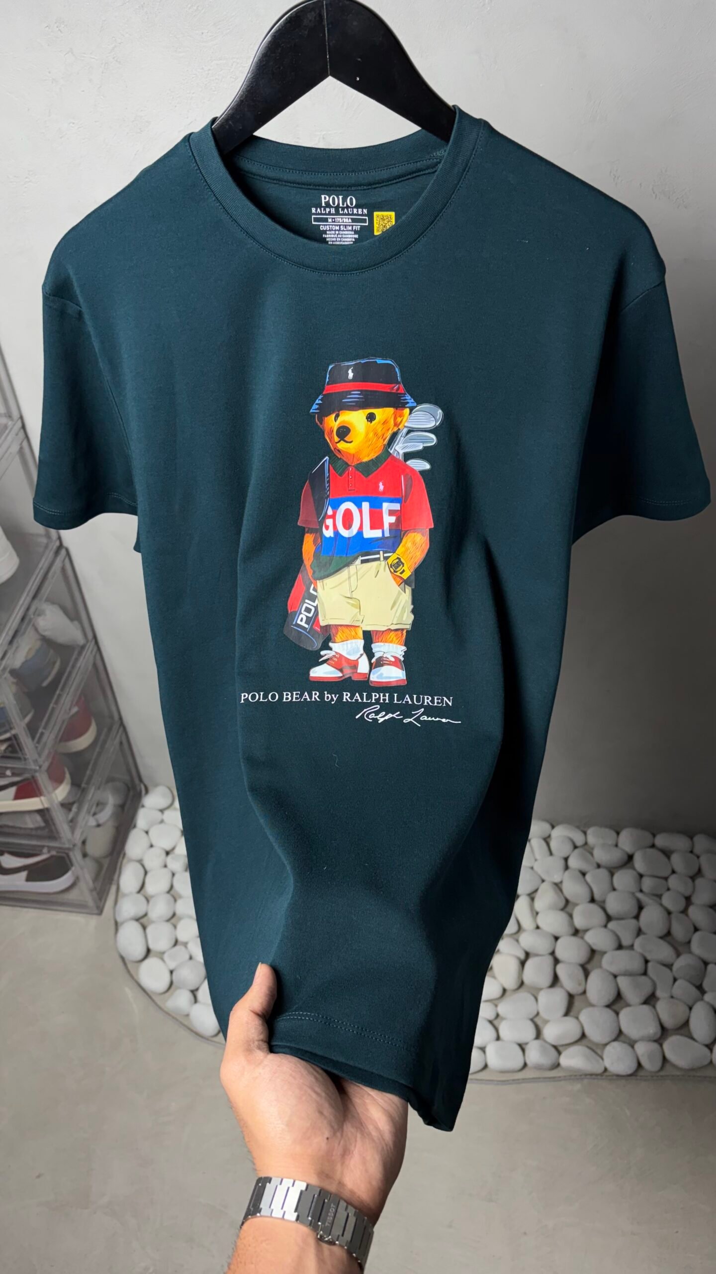 Ralp_h laure_n bear premium round neck t-shirt 1097 - Image 4