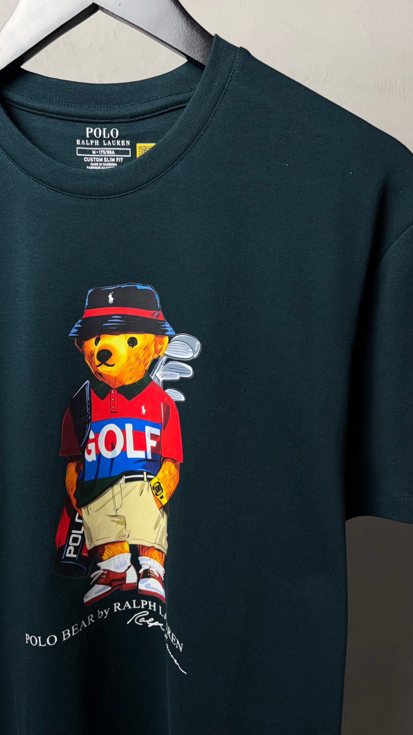 Ralp_h laure_n bear premium round neck t-shirt 1097 - Image 3