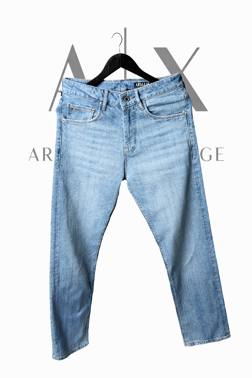 Ax Arman_i Exchange Light Blue Denim Jeans 1108