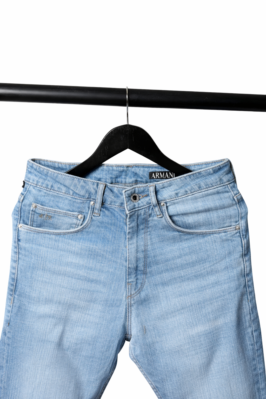 Ax Arman_i Exchange Light Blue Denim Jeans 1108 - Image 3