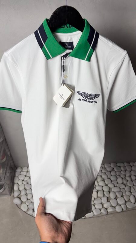 Hacke_t x Aston Martin Premium Polo T-Shirt 1173