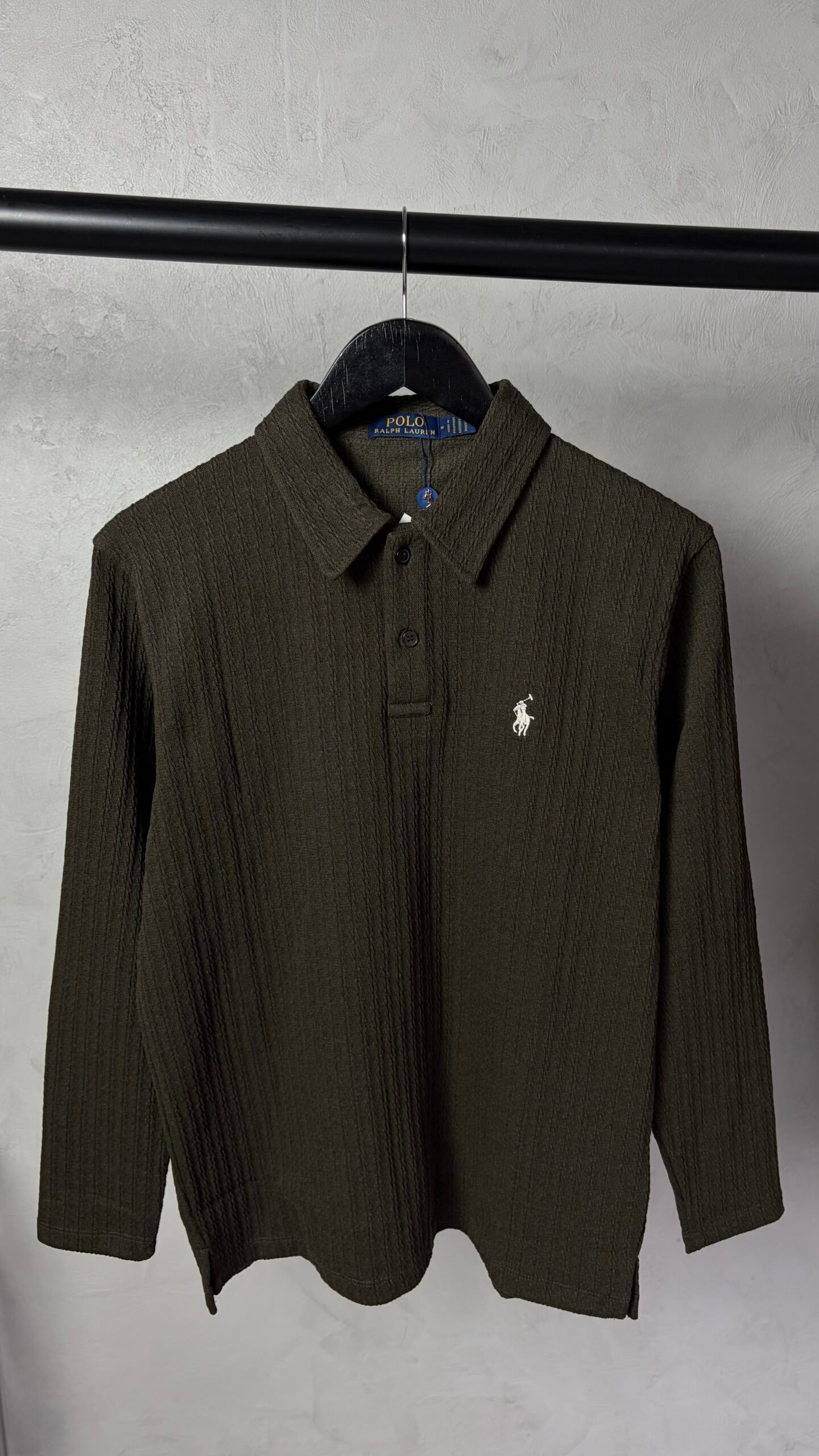 Ralp_h Lauren Premium Textured Knit Polo 1051 - Image 3
