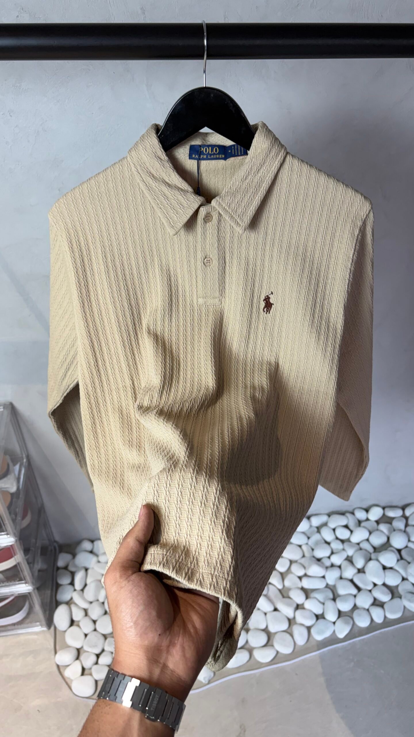 Ralp_h Lauren Polo Textured Knit 1054