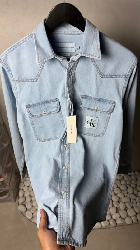 Calvin Klei_n Signature Denim Shirts 1193