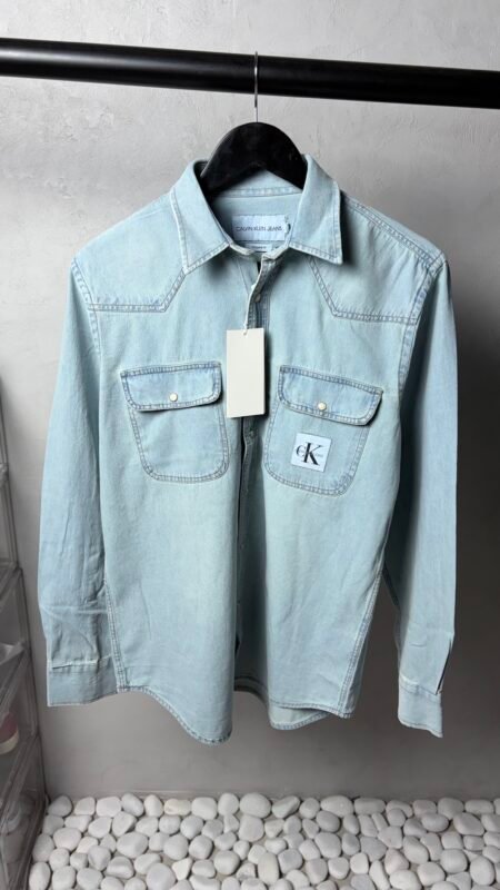 Calvin Klei_n Signature Denim Shirts 1196