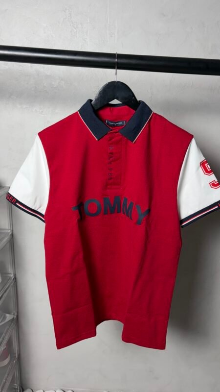 Tommy NYC 1985 Signature Polo T-Shirt with OG Packaging 1319