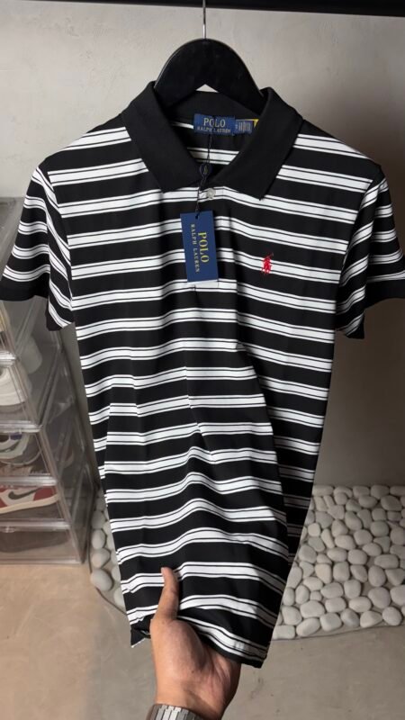 Ralp_h Laure_n Premium Striped Polo With OG Packaging 1347