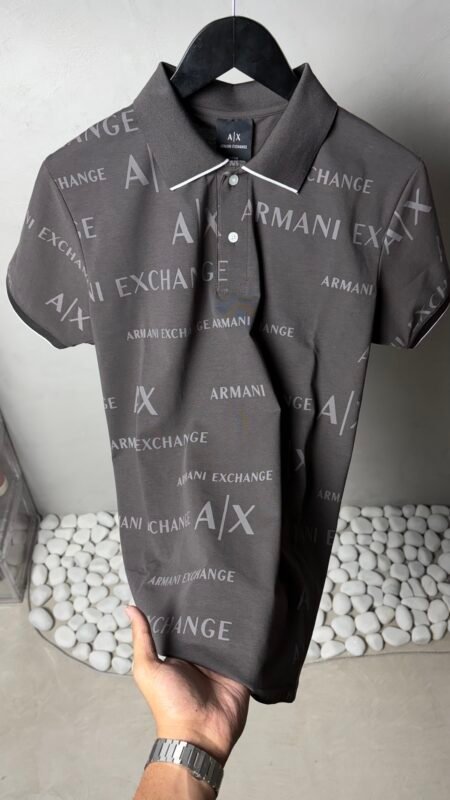 Arman_i Exchange All Over Logo Polo T-Shirt with OG Packaging T-Shirt 1371