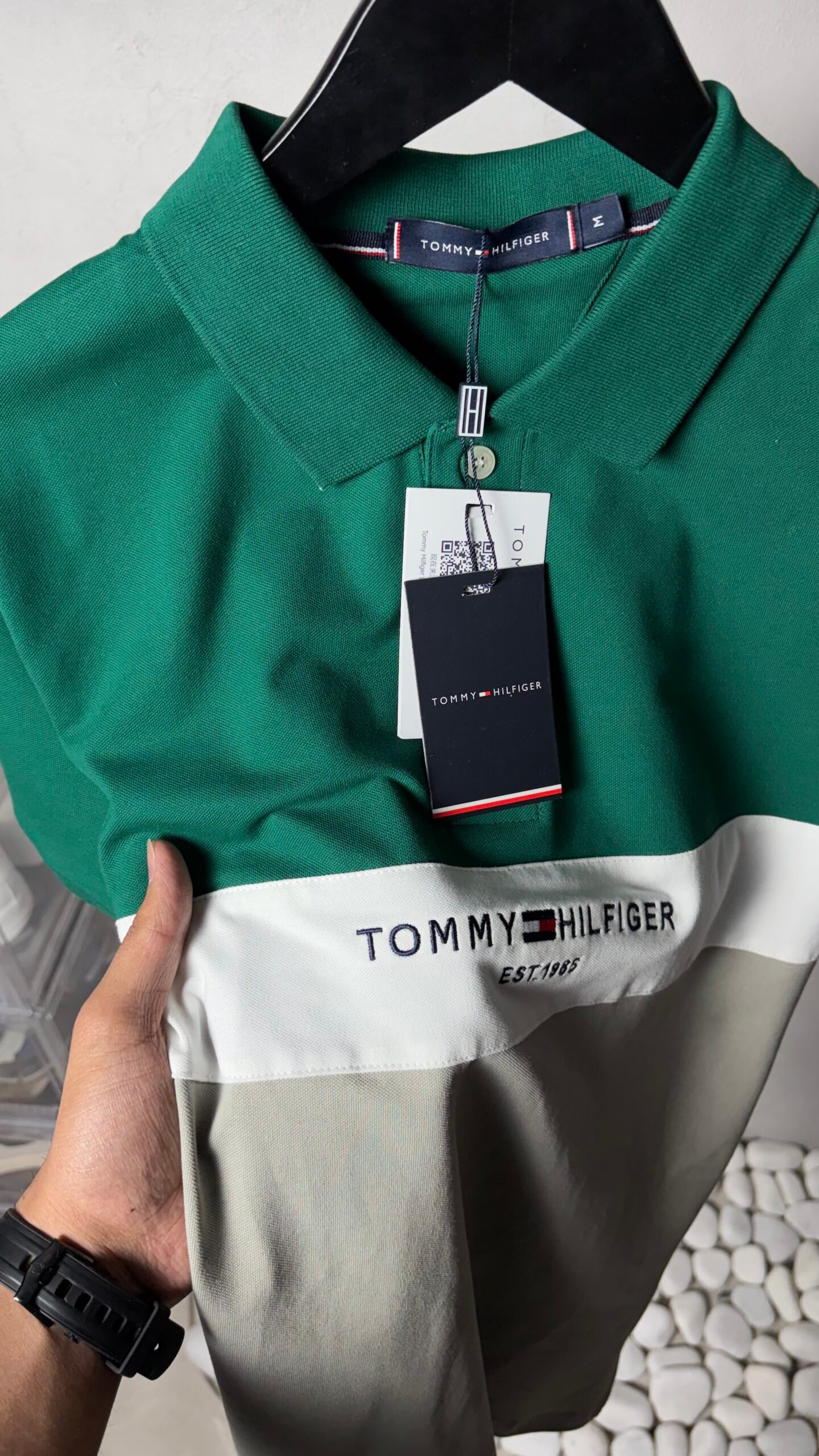 Tomm_y Hilfige_r Premium Polo T-Shirt With OG Box Packaging 1393 - Image 3