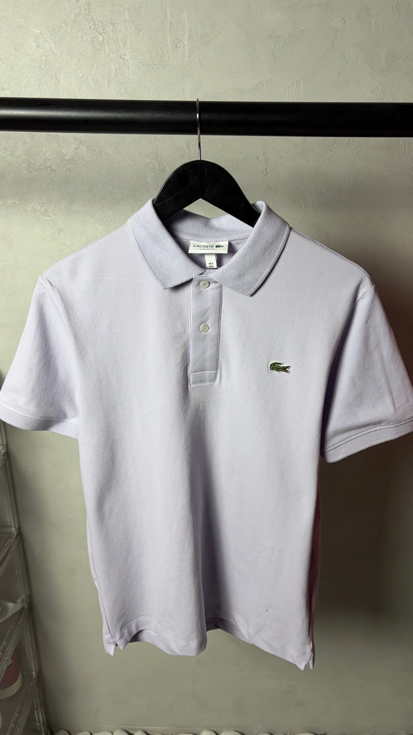 Lacost_e Premium Signature Polo T-Shirt 1410 - Image 3