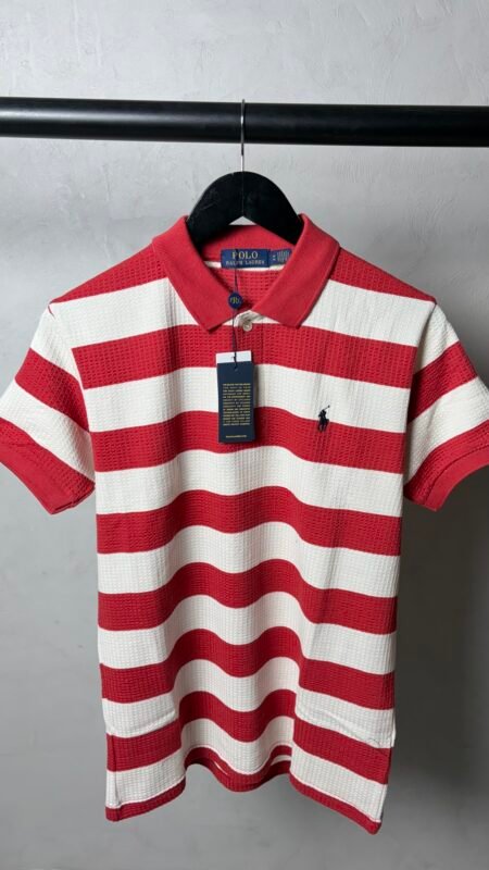 Ralp_h Laure_n Premium Knig Striped Polo T-Shirt 1468