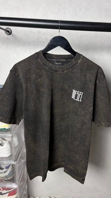 Diese_l Acid Wash Premium Oversized T-Shirt 1737