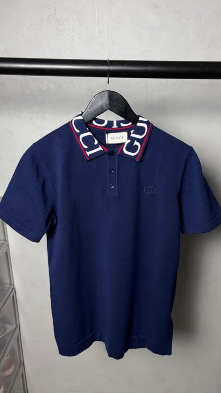 Gucc_i Premium Imported Knit Polo T-Shirt 1566