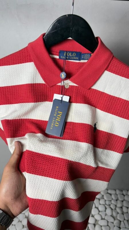 Ralp_h Laure_n Premium Knig Striped Polo T-Shirt 1468