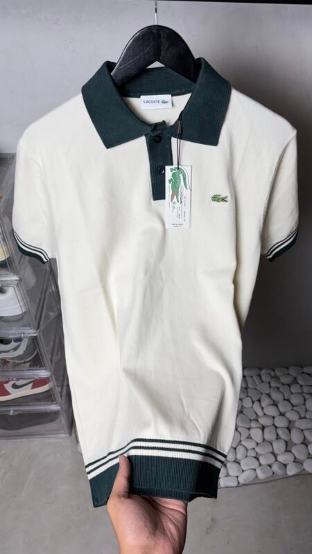 Lacost_e Premium Knit Polo T-Shirt 1375