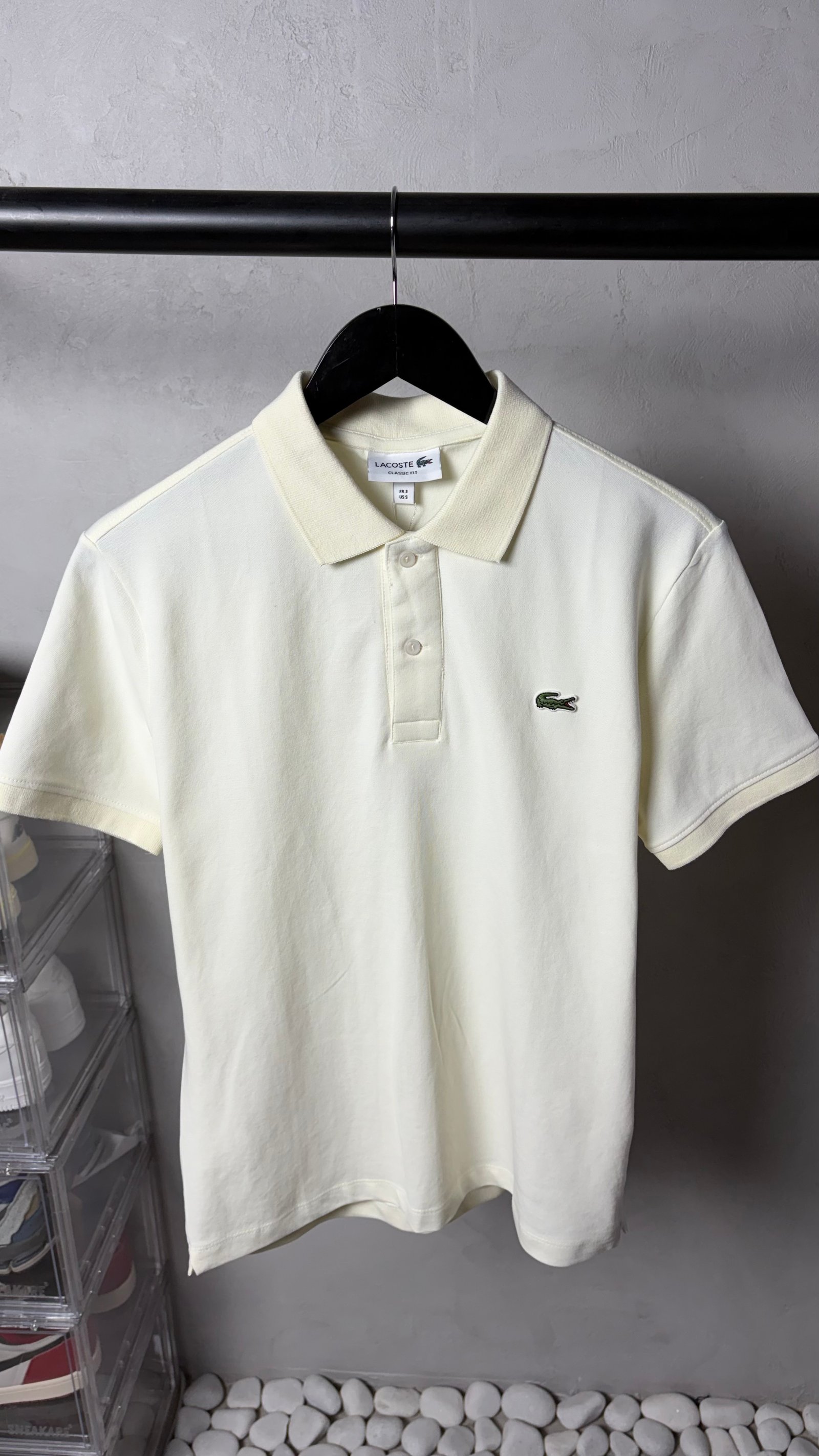 Lacost_e Premium Signature Polo T-Shirt 1404