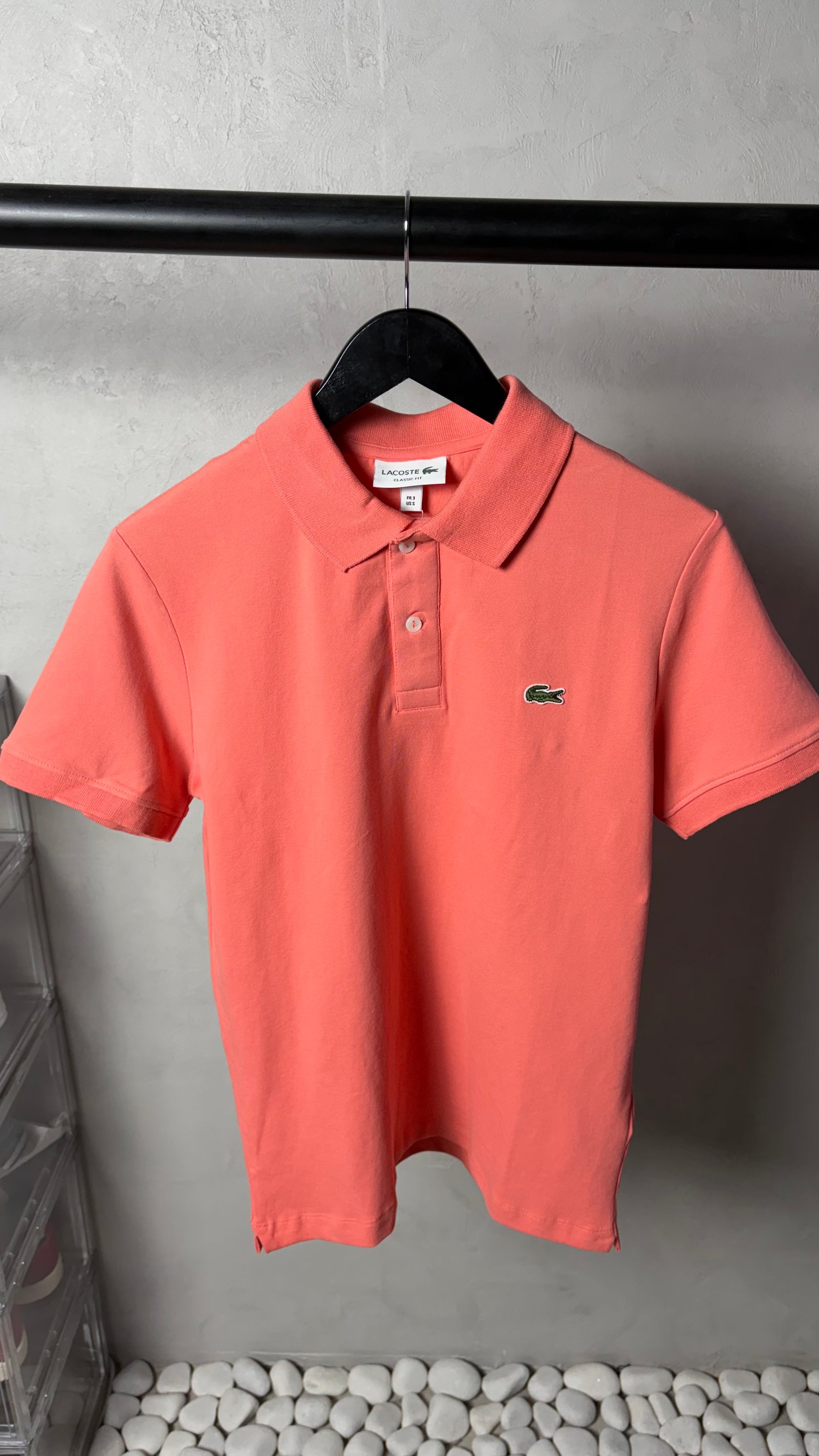 Lacost_e Signature Polo T-Shirt 1411