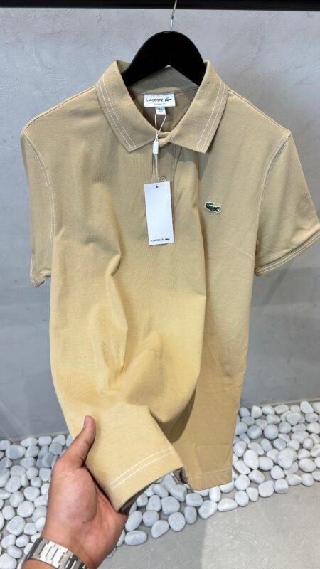 Lacos_te Classic Came Beige Polo 1027