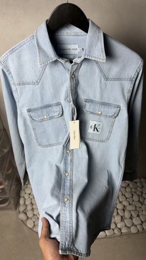 Calvin Klei_n Signature Denim Shirts 1193